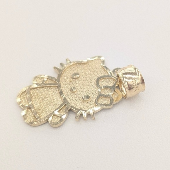 10kt Real Gold Hello Kitty Pendant - Picture 5 of 11